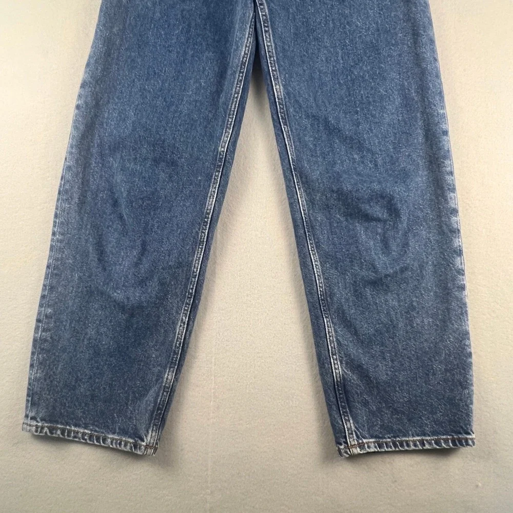Scotch & Soda Paperbag Jeans Womens 28 Blue High Rise‎ Tapered The Breeze Denim